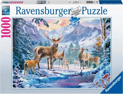 Produktbild von Rehe und Hirsche im Winter Ravensburger 19949