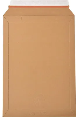 Image de Lot de 1000 enveloppes carton b-box 4 marron format 250x353 mm