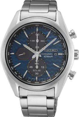 Produktbild von Seiko SSC801P1 Solar Chronograph Herrenuhr 41mm 10ATM