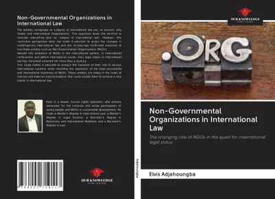 Produktbild von Non-Governmental Organizations in International Law