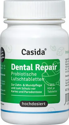 Produktbild von Dental Repair - Probiotika Lutschtabletten hochdosiert 60Stk. 30g