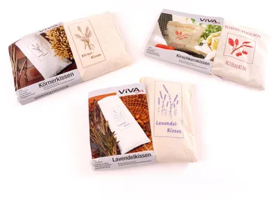 Produktbild von Körnerkissen Kirschkernkissen Lavendelkissen 100% Baumwolle Wärmekissen , Variante:Körnerkissen