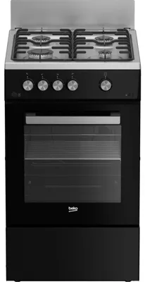Image de Tout Gaz.50x60.4gaz.cata.65l.nr/inox. - Beko