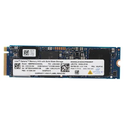 Obrázok produktu pre Pre Intel Optane Memory H10 s polovodičovou pamäťou SSD M.2 2280 PCIe 3.0 3D XPoint (32+512 GB)
