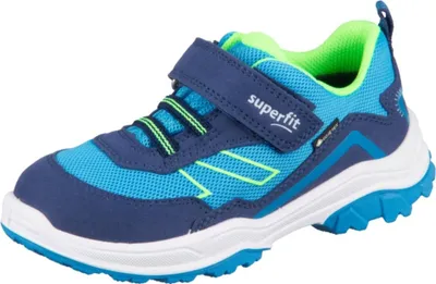 Produktbild von Superfit Gore-Tex Jupiter Kinder Wasserdichte Sportschuhe Blau/Hellgrün, 1-000058-8010 - Gr. 27