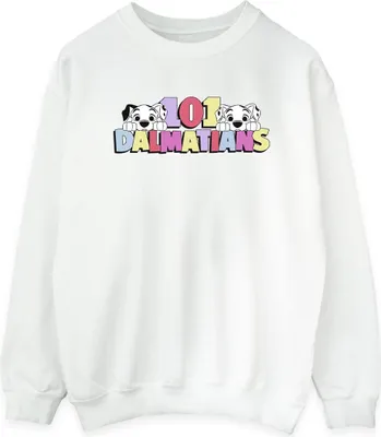 Produktbild von Disney - "101 Dalmatians" Sweatshirt für Damen BI14278 (XL) (Weiß)