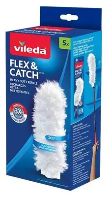 Produktbild von Vileda 177664, 5 Stück(e), Weiß, Vileda Flex & Catch, Box