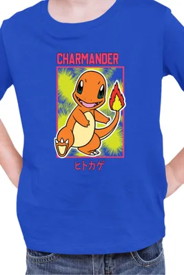 Zdjęcie produktu dla Koszulka Dziecięca Japan Manga Anime Comics Pokemon 022, / Niebieski