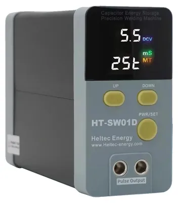Imagen del producto de Soldador por puntos, con tiempo de soldadura ajustable, diseño compacto, modelo 01D, 14.5 kW, 238 J