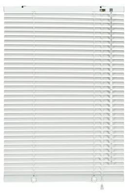 Produktbild von Deco Company Alu-Jalousie zum Klemmen, Ohne Bohren, Weiß, 90 x 130 cm
