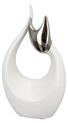 Immagine prodotto di Gilde Figur, gatto, "Nadja", Vetroceramica, bianco, confezione da 2, lunghezza 7 cm, larghezza 13 cm, altezza 23 cm. Codice prodotto: 32510. Codice EAN: 4063387325100
