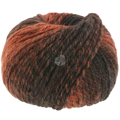 Produktbild von Lana Grossa - Duetto Classico 0004 rotbraun dunkelbraun schwarzbraun
