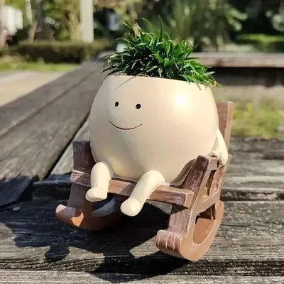 Produktbild von Hängende Blumenpotten - vielseitig - 2 Stück - Kunststoff