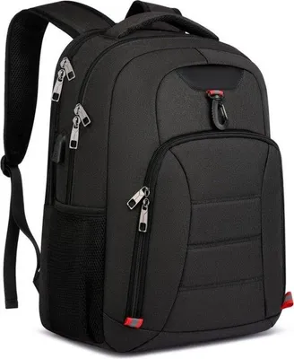 Produktbild von Laptop-Rucksack - Bis 17.3 Zoll - Mit USB-Anschluss - Für Arbeit und Reisen