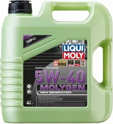 Produktbild von LIQUI MOLY Molygen New Generation für 5W-40 4 Liter Motoröl Motorenöl 229.5 RN0700 RN0710 9.55535-H2 Longlife-01 9.55535-N2 9.55535-Z2 LL-B-025 A40 Öl
