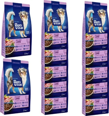 Zdjęcie produktu dla OptiVital Karma dla psa Jagnięcina 2,4 kg