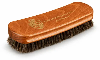 Produktbild von Langer & Messmer Staubbürste 17 mm Rosshaar braun/grau, KI-generiertes Bild