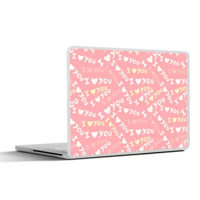 Produktbild von MuchoWow® Laptop Aufkleber Sticker Cover Liebe - Sprichwörter - Valentinstag 40x30 cm - Laptop Dekoration - Selbstklebend