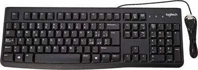 Immagine prodotto di Logitech K120 Tastiera Cablata Usb Italiana Layout Ita It Computer Fisso Pc