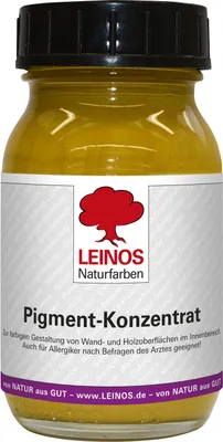 Produktbild von LEINOS 668 Pigment-Konzentrat 309 Ocker-Gelb 100ml