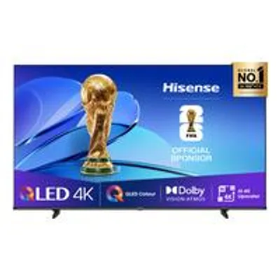 Zdjęcie produktu dla Hisense 43E7Q, 109,2 cm (43"), 3840 x 2160 px, QLED, Smart TV, Wi-Fi, Czarny