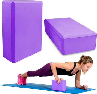 Imagen del producto de Bloques de yoga, 2 unidades, de espuma, para ejercicios de yoga