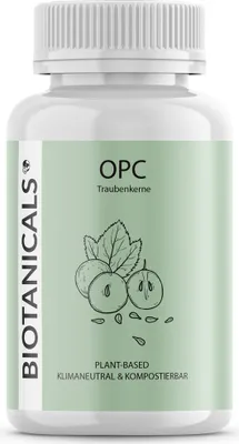 Image de Biotanicals OPC Extrait de pépins de raisin, 150 PAC