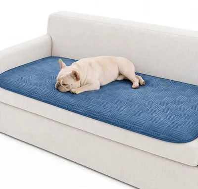 Obrázok produktu pre Nepremokavý poťah na pohovku, deka pre psa, 76x178 cm, tmavomodrá