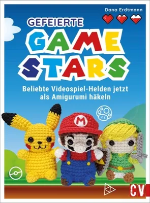 Produktbild von Gefeierte Gamestars häkeln