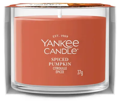 Image de Yankee Candle, bougies parfumées "Spiced Pumpkin" - format mini