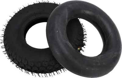 Productafbeelding van 4.10 6 en 4.10/3.50 6 rubberen band en binnenband voor kart, ATV-quad, minifiets, tuinrototiller, kruiwagen en gazontractor