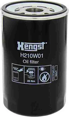 Immagine prodotto di Filtro olio Hengst H210W01 for