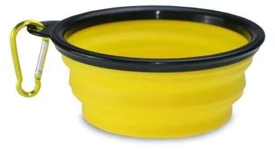Produktbild von Faltbarer Wassernapf für Hunde - Gelb