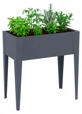 Produktbild von Westmann Vedura S Metall Balkon Hochbeet Anthrazit