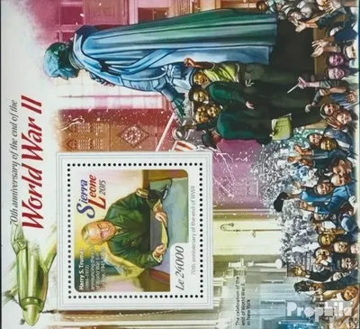 Produktbild von Briefmarken Sierra Leone 2015 Mi Block 762 (kompl. Ausg.) postfrisch Zweiter Weltkrieg