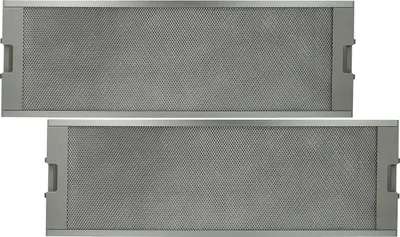 Produktbild von vhbw 2x Filter Metallfettfilter kompatibel mit Miele DA 262 I, DA 263 I, DA 263 I EXT Dunstabzugshaube, Metall