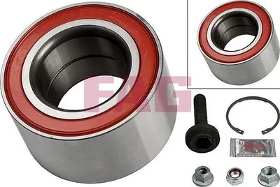 Zdjęcie produktu dla Zestaw łożyska koła FAG 713 6108 80
