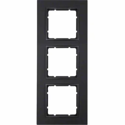 Obrázek produktu pro Berker 10136626, Antracit, Bezšroubový, Berker, Matný, 1 kusů