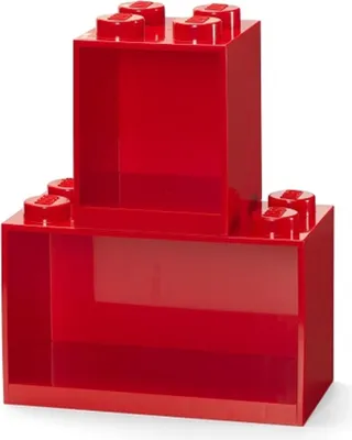 Immagine prodotto di Set di 2 mattoncini LEGO da appendere - rosso