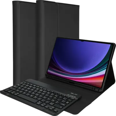 Obrázok produktu pre Accezz SH00065372, AZERTY, Samsung, Samsung Galaxy Tab S9, Čierna, 27,9 cm (11"), Umelá koža