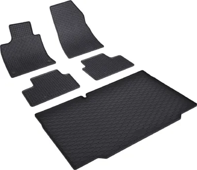 Produktbild von Z550642 Kofferraumwanne+Fußmatten passend für Mitsubishi Colt 7 Schrägheck Hatchback 5türer 2023-