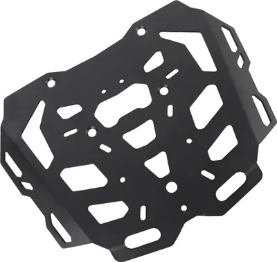 Zdjęcie produktu dla Tylny bagażnik motocyklowy nierdzewny, powlekany na czarno aluminiowy wspornik bagażnika do Norden 901 2021-2024