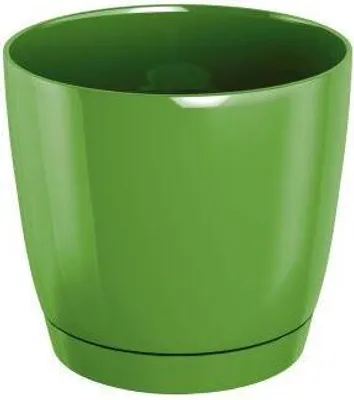 Immagine prodotto di Květináč COUBI ROUND P s miskou 13,5 cm - barva: olivová