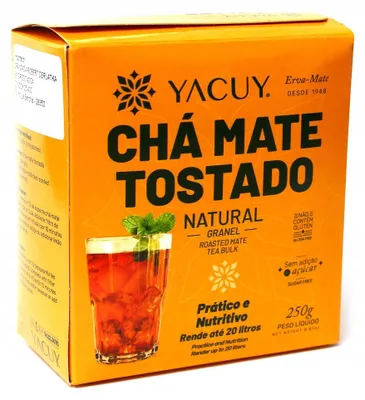 Immagine prodotto di Yerba Mate Yacuy, tostata naturalmente, 250g, marca PALONA