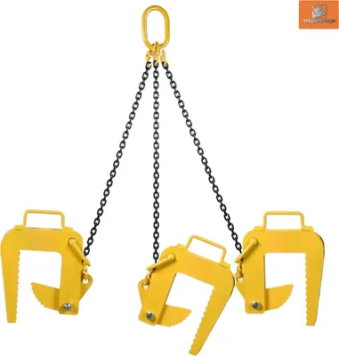 Obrázek produktu pro Trubkový závěs 3000 kg, kroužkový závěs na hřídel 60-120/345 mm, délka 1,5 m