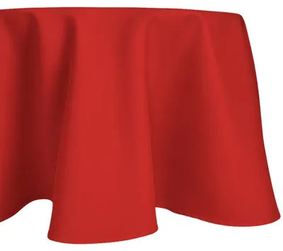 Immagine prodotto di Tovaglia Ø 160 cm per tavolo da cucina e da pranzo in rosso scuro