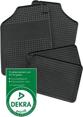 Produktbild von Petex Fußmatten Set Gummi passend für MERCEDES-BENZ A-Klasse (W177) Vorne+Hinten