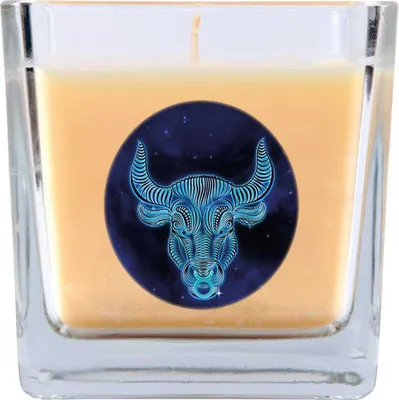 Imagen del producto de Vela aromática en vaso - Signo zodiacal (vainilla) - 190 gramos - 50 horas - Tauro
