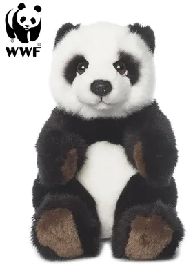 Produktbild von WWF - Plüschtier - Panda (15cm, sitzend) Kuscheltier Stofftier Pandabär