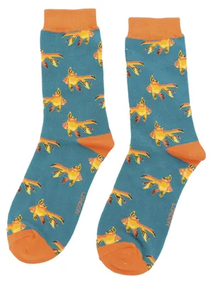 Produktbild von MISS SPARROW - Damen Socken mit Tieremotiv | Lustige Bambus Tiersocken Bunt
